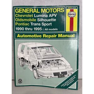 1990 - 1995 LUMINA APV SILHOUETTE TRANS SPORT HAYNES‎ WORKSHOP REPAIR MANUAL